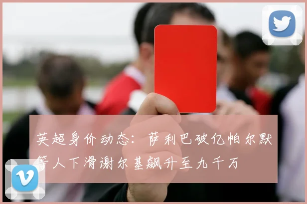 英超身价动态：萨利巴破亿帕尔默等人下滑谢尔基飙升至九千万